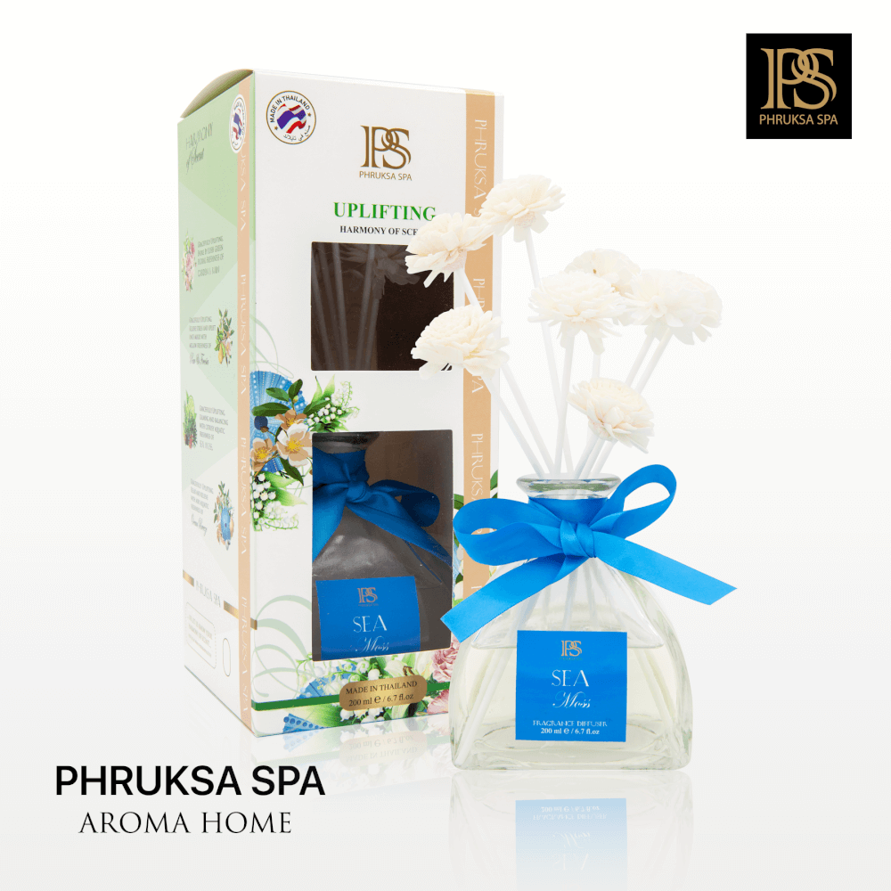 ก้านไม้หอมปรับอากาศ PHRUKSA SPA  ขนาด 200 มล.  กลิ่นมอสทะเล_1